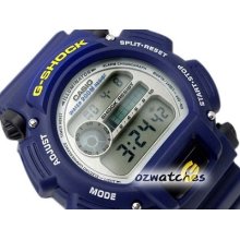 Casio G-shock Digital Alarm Dw-9052 Dw-9052-2v Blue Shock Resistance