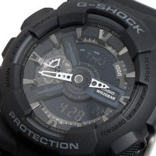 Casio G-shock Ga-110-1b Ga1101b Black 200m Alarm Sports Men Watch