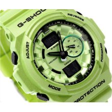 Casio G-shock Ga 150 Ga150a-3a Lime Green Metallic X-large Digital Watch