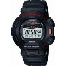 Casio G-shock Gw-9010-1jf Mudman Tough Solar Radio Controlled Multiband 6 Watch