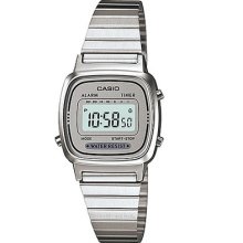 Casio La670wa-7 Women's Vintage Metal Band Chronograph Alarm Digital Watch