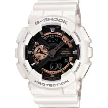 Casio Men's GA110RG-7A G-Shock White Watch