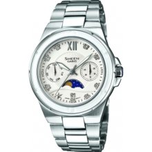 Casio She-3500d-7aer Ladies Sheen Watch Rrp Â£200