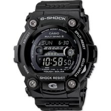 Casio Shock Multifunction Digital Dial Black Resin Mens Watch Gw7900b-1