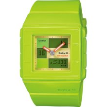 Casio Watch Baby-g Green Bga-200-3e Analog-digital