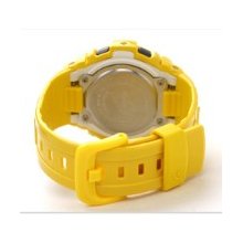 Casio Women's Baby-G Digital Dial Alarm Yellow Resin Strap Watch - Casio BLX100-9