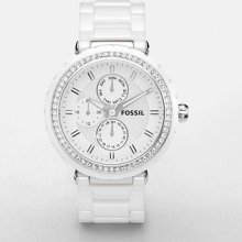 Ce1008 - Gorgeous Fossil Multi-function Ceramic Ladies Watch