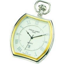 Charles Hubert Brass Champagne Dial Pocket Watch