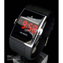 Chrismas Gifts. Fashion Mens Digital Led Rubber Watch Sports Wristwa