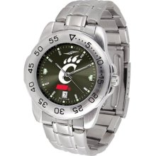 Cincinnati Bearcats Sport steel band Anochrome Dial Watch mens/ladies