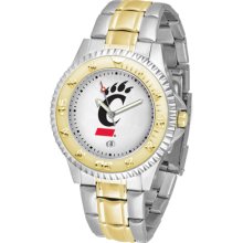 Cincinnati Bearcats Two-tone Competitor Watch Ladies Or Mens