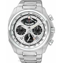 Citizen Eco-drive Mens Wristwatch Wr 200m Calibre 2100 $699 Retail