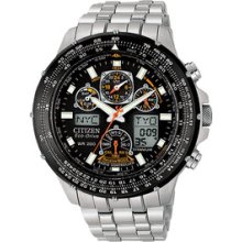 Citizen Eco-Drive Titanium Skyhawk Atomic Mens Watch JY0010-50E