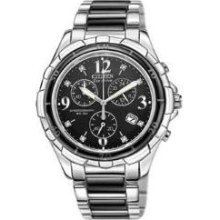 Citizen FB1241-53E Watch Ceramic Ladies - Black Dial