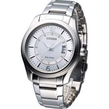 Citizen Men Pair Eco-drive Watch White Aw1030-50b