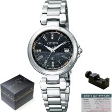 Citizen World Multiband Eco-drive Lady's Ec1031-57e Limited Edition W/ Diamond