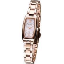 Citizen Xc Lady Eco-drive Sapphire Watch Gold Eg2872-52a Made In Japan