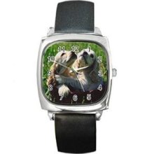 Cocker Spaniel Dog Puppies Photo Ladies Mens Watch Gift