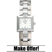 Concord La Scala Mini Ladies Watch 18k Diamond Dial 0310199