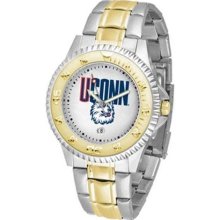 Connecticut Huskies UCONN NCAA Mens Stainless 23Kt Watch ...