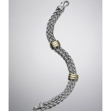 David Yurman Men's Cable Classics Double Wheat Chain Bracelet