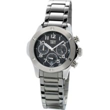 Davis 'Sport Roadster' Women's Analog Quartz Watch With Chronograph And Steel Bracelet - 1343