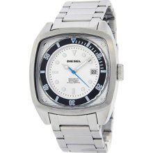 Diesel DZ1493 Men's Stainless Steel Large Square Face Watch