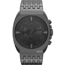 Diesel Men's DZ4263 Black Stainless-Steel Quartz Watch with Black Dial