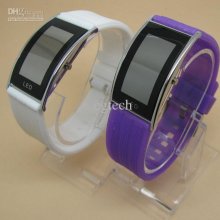 Digital Wrist Unisex Silicone Silicon Watchband Led Watch Watches Wi