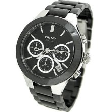 Dkny Chronograph Ceramic 50m Ladies Watch Ny4914