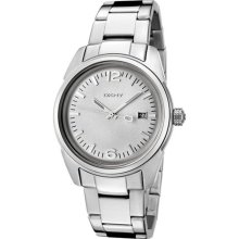 DKNY Men's Silver Dial Stainless Steel ...