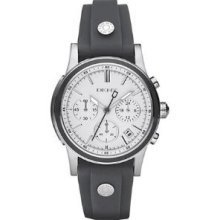 Dkny Ny8175 Grey Strap Chronograph Ladies Watch