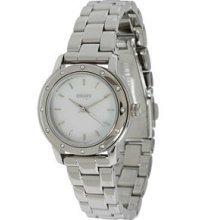 Dkny Ny8445 Women's Essential Watch Stainless Steel Rhinestone Mop Dial