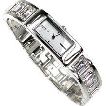 Dkny Silver Crystals Ladies Sexy And Cute Watch Ny3493