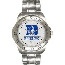 Duke Blue Devils Men's Sport ''Game Day Steel'' Watch Sun Time