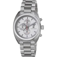 Emporio Armani Men's 'sport' Silver Dial Stainless Steel Quartz Watch