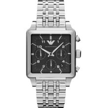 Emporio Armani Square Chronograph Mens Watch AR1626