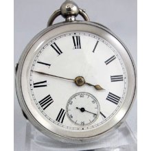 ENGLISH SILVER Pocket Watch-Vintage Watch