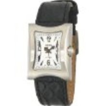 EOS New Zoo York Women's 45SBLK Mirage Black Leather Strap