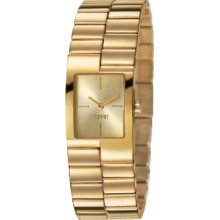 ES106082003 Esprit Ladies Playa All Gold Watch