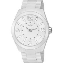 Esprit Edc Serise Rising Sun Disco White Ladies Watch Ee100692004