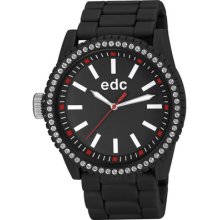 Esprit Edc Serise Stone Starlet Midnight Black Ladies Watch Ee100752002