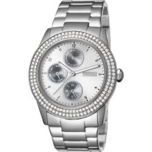 Esprit Peona Women's Watch Silver Dial Analogue Display & Silver Bracelet S/s