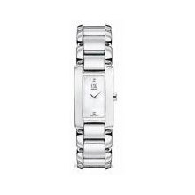 Esq By Movado Ladies Linque Style Diamond Markers 07101292 Pearl Dial