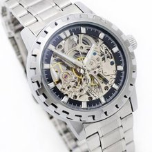 Fashion Automatic Mechanical Luxury Men's Steel Wrist Watch Cyt88921 Free Case