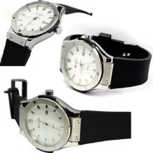 Fashion Brush Dial Quartz Clock Hours Hand Date Sports Men Mens Wrist Watch 1pc