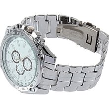 Fashion Steel Strip Watches Shiny Alloy Stainless Watch Man Luxury S9