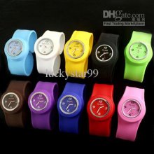 Fashion Students Jelly Table Children Watch The Tape Measure Watch L