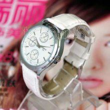 Fashion Watches Quartz Women's Wrist Watch White Wristwatches 123