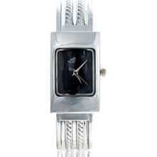 Feminine Bracelet Quartz Wrist Watch Steel Watchband